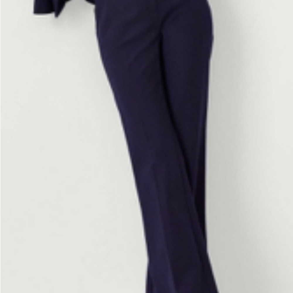 Ann Taylor Midnight Blue Flare Pants